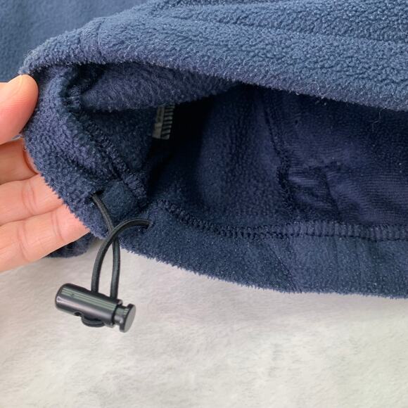 Columbia Mens XL Navy Blue Full Zip Long Sleeve Jacket Cinch Waist READ - Picture 5 of 11